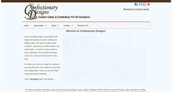 Desktop Screenshot of confectionarydesigns.com